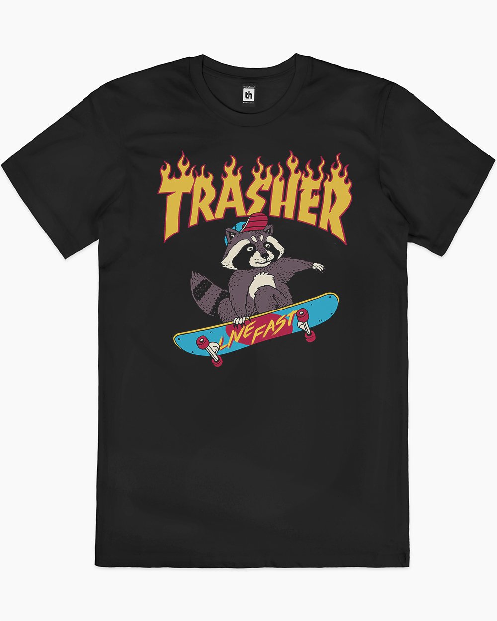 Trasher T-Shirt Europe Online #colour_black