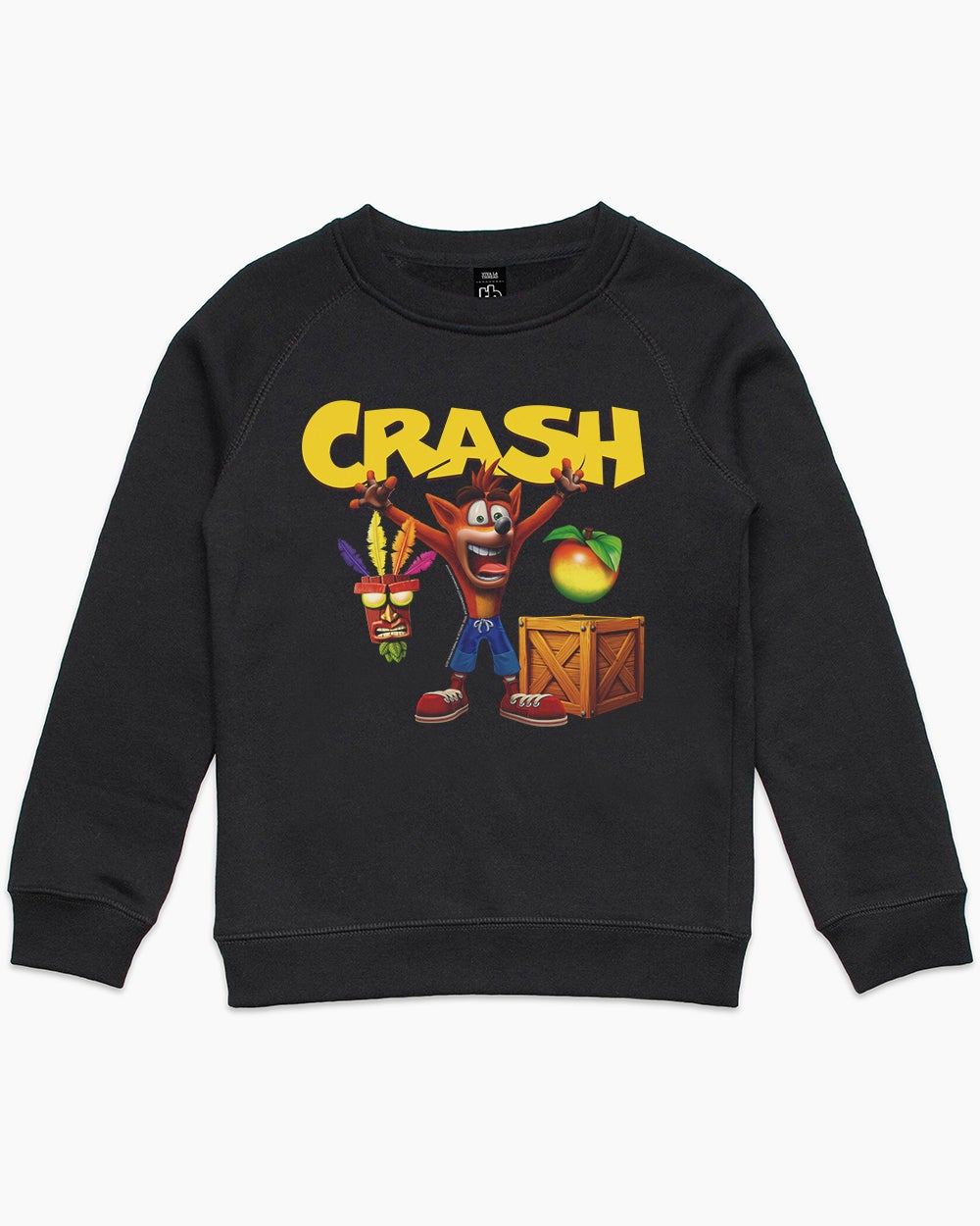 Crash! Kids Sweater Australia Online #colour_black
