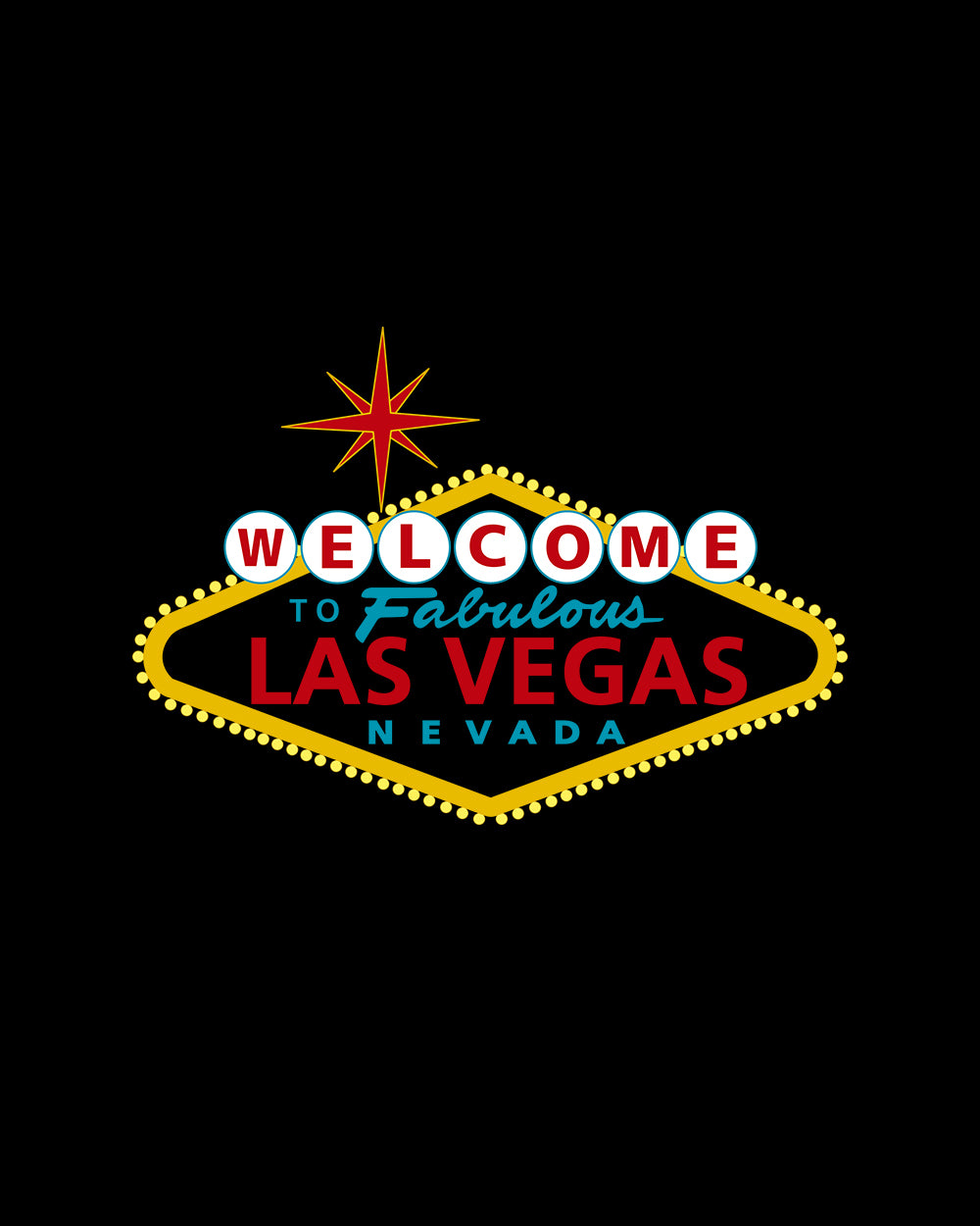 Welcome to Las Vegas Hoodie Europe Online #colour_black