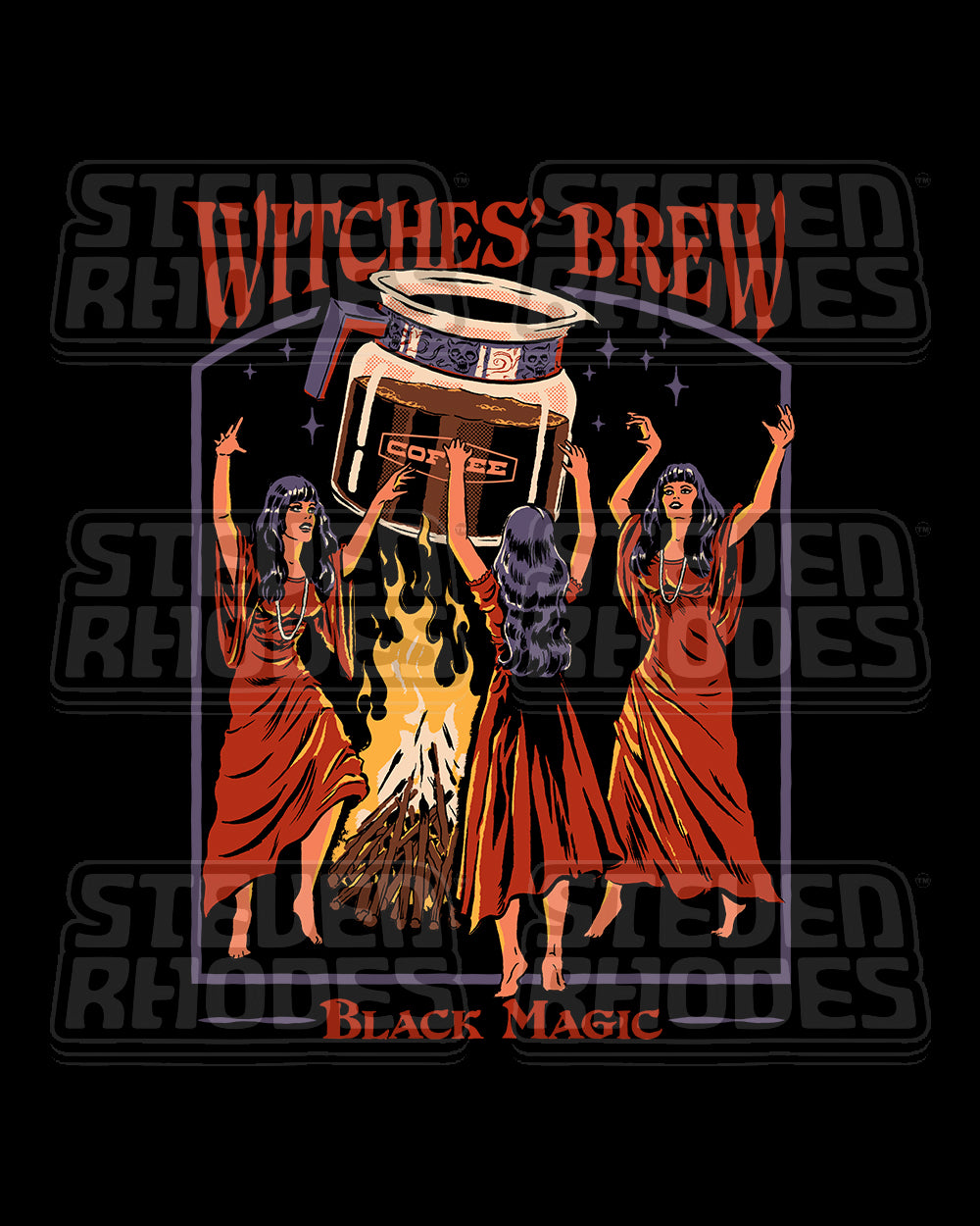 Witches Brew Tote Bag Europe Online #colour_black