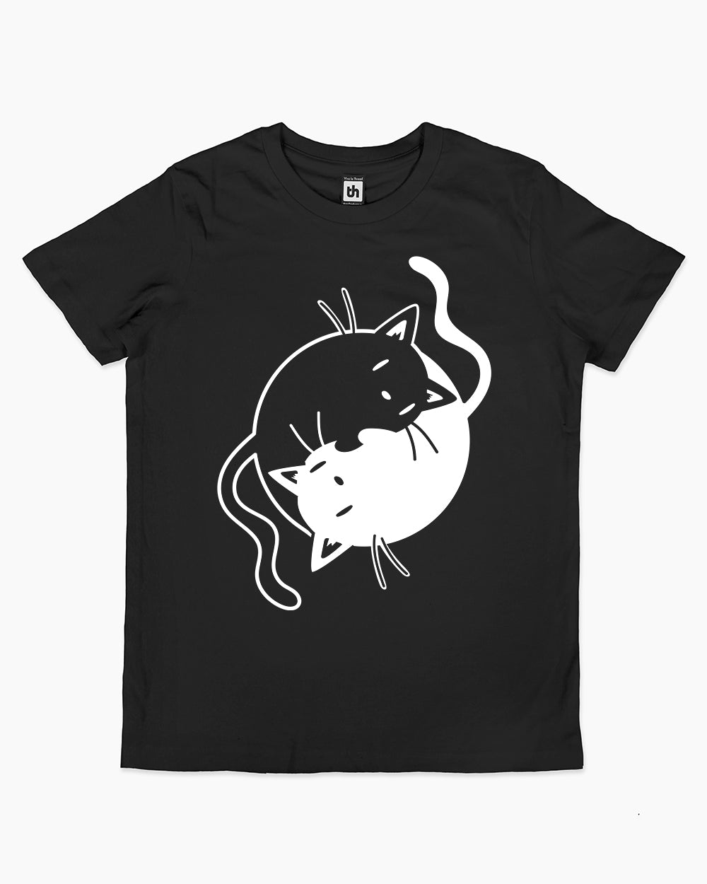 Yinyang Cats Kids T-Shirt Europe Online #colour_black