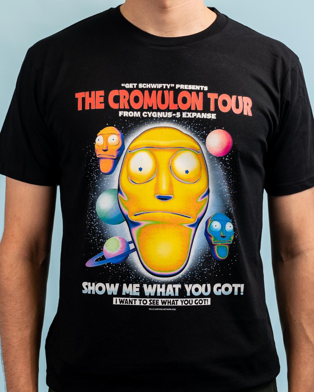 Cromulon Tour T-Shirt Europe Online #colour_black 