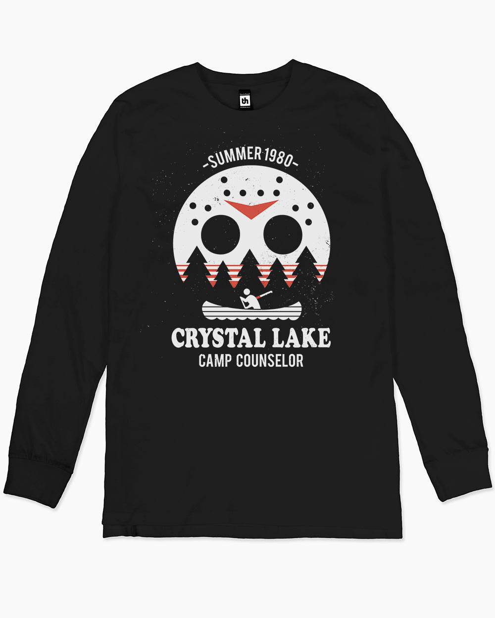 Crystal Lake Camp Counselor Long Sleeve Europe Online #colour_black