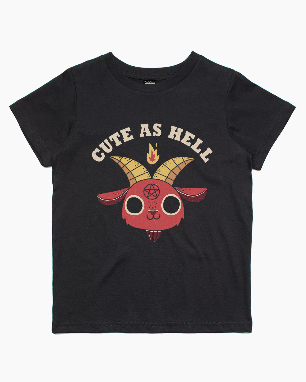 Cute As Hell Kids T-Shirt Europe Online #colour_black