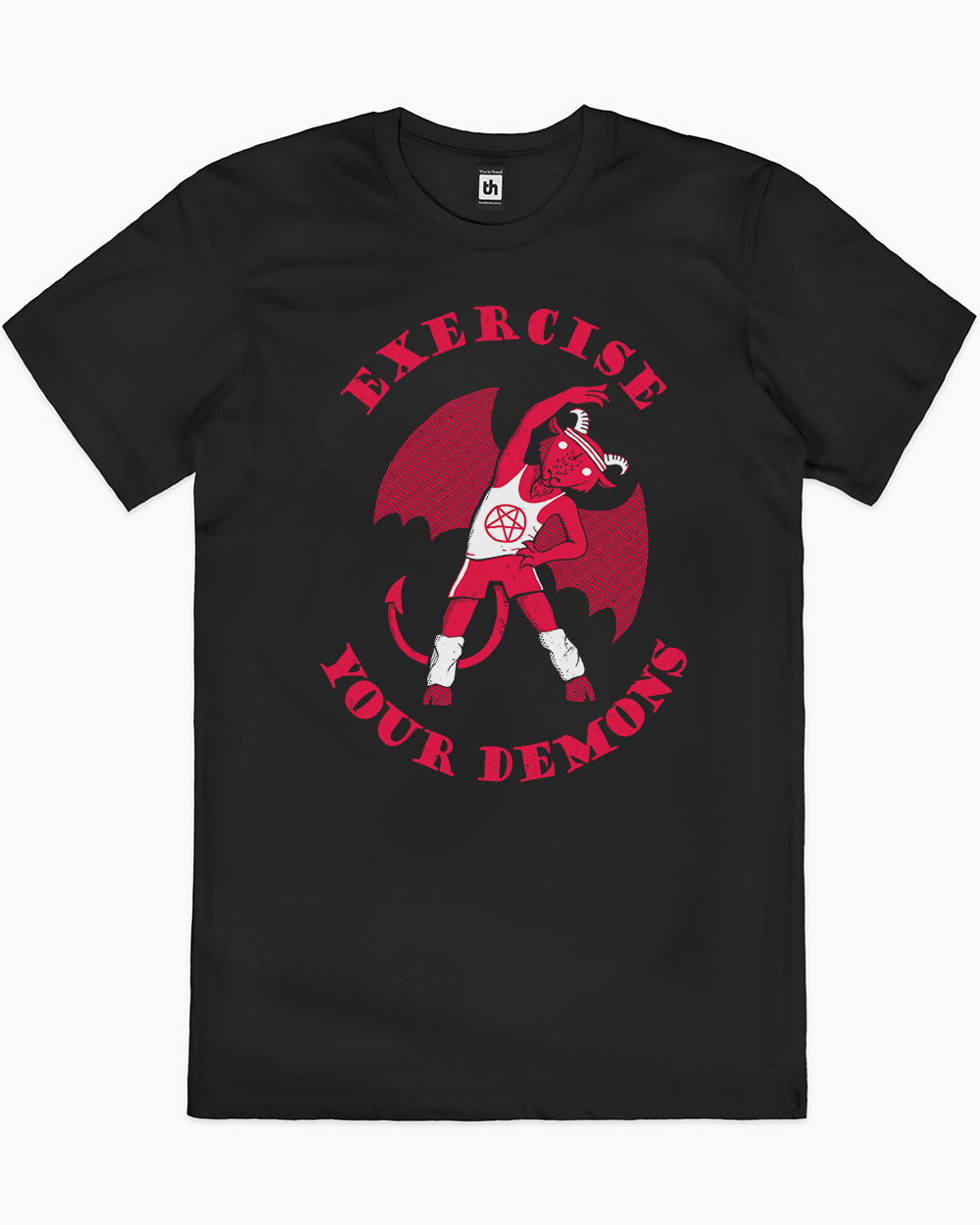 Exercise Your Demons T-Shirt Europe Online #colour_black