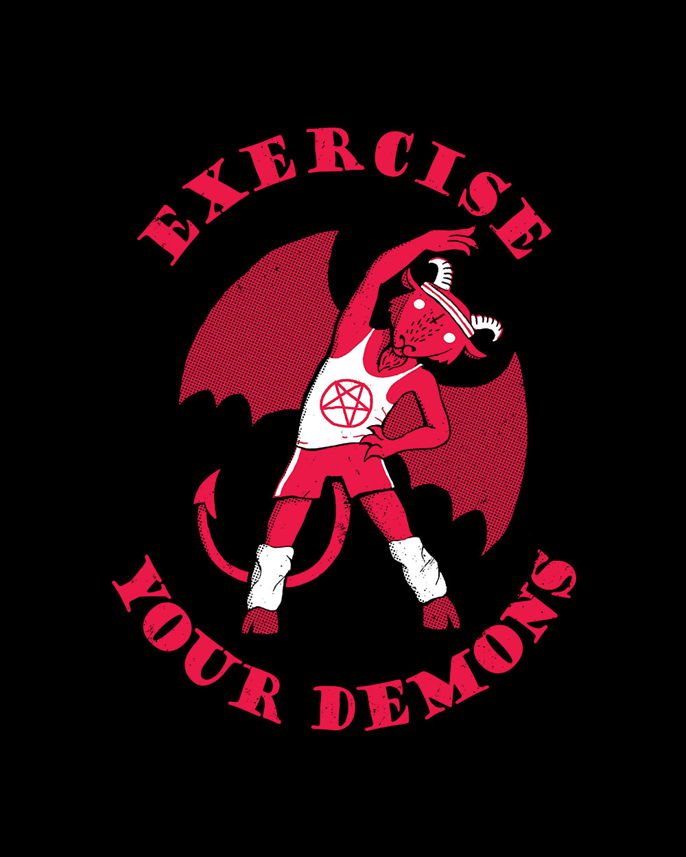 Exercise Your Demons T-Shirt Europe Online #colour_black