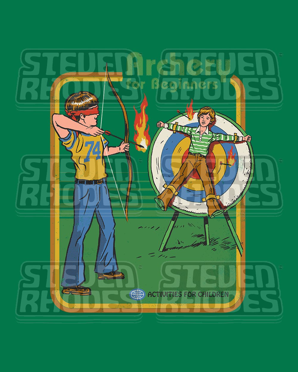 Archery for Beginners T-Shirt Europe Online #colour_green