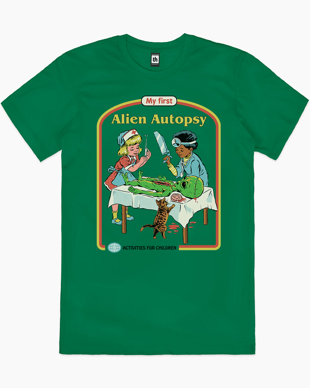 My First Alien Autopsy T-Shirt Europe Online #colour_green