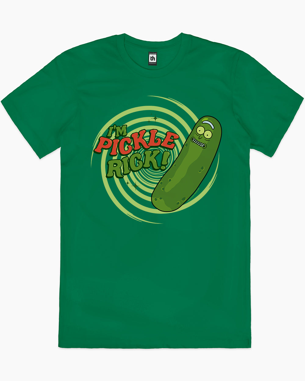 Pickle Rick T-Shirt Europe Online #colour_green