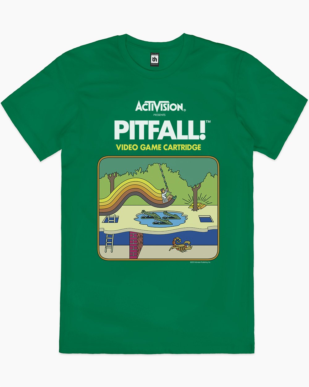 Pitfall T-Shirt Europe Online #colour_green