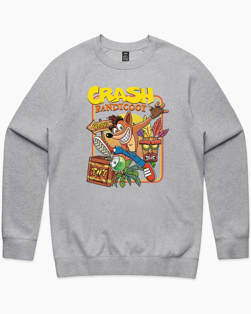 Whoa Crash! Sweater Europe Online #colour_grey