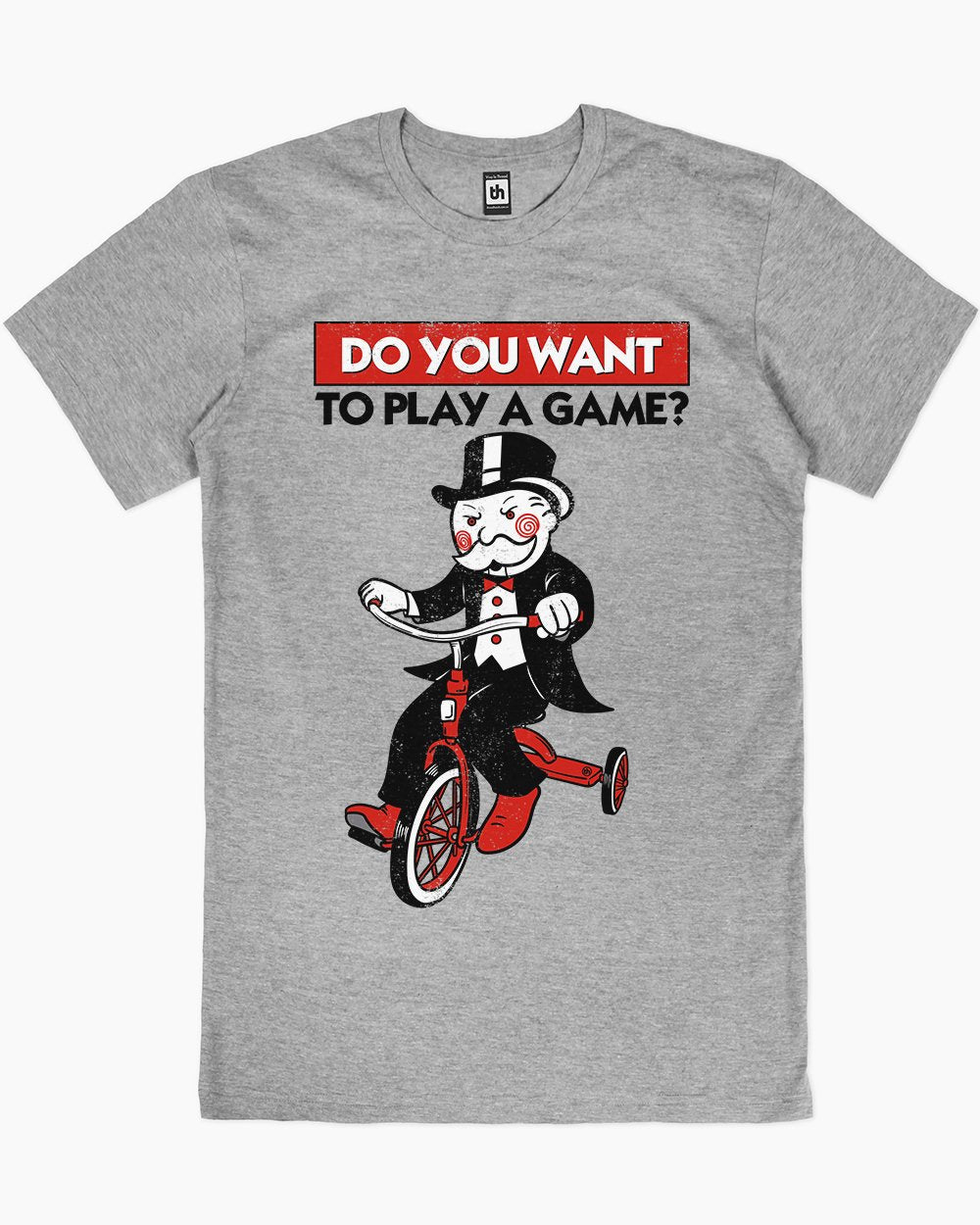 Do You Want to Play a Game T-Shirt Australia Online #colour_grey