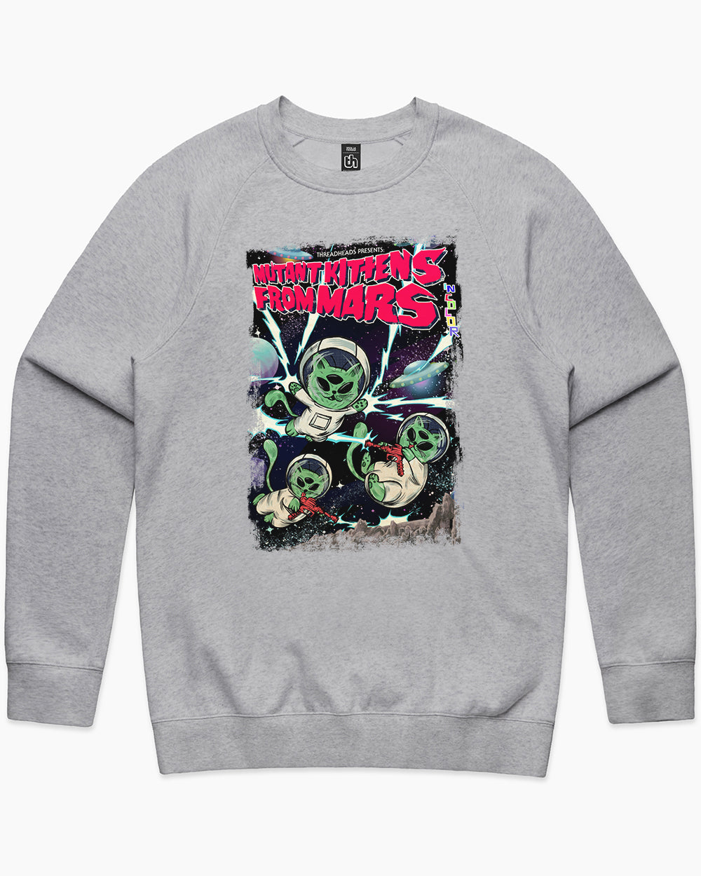 Mutant Kittens from Mars Sweater Europe Online #colour_grey