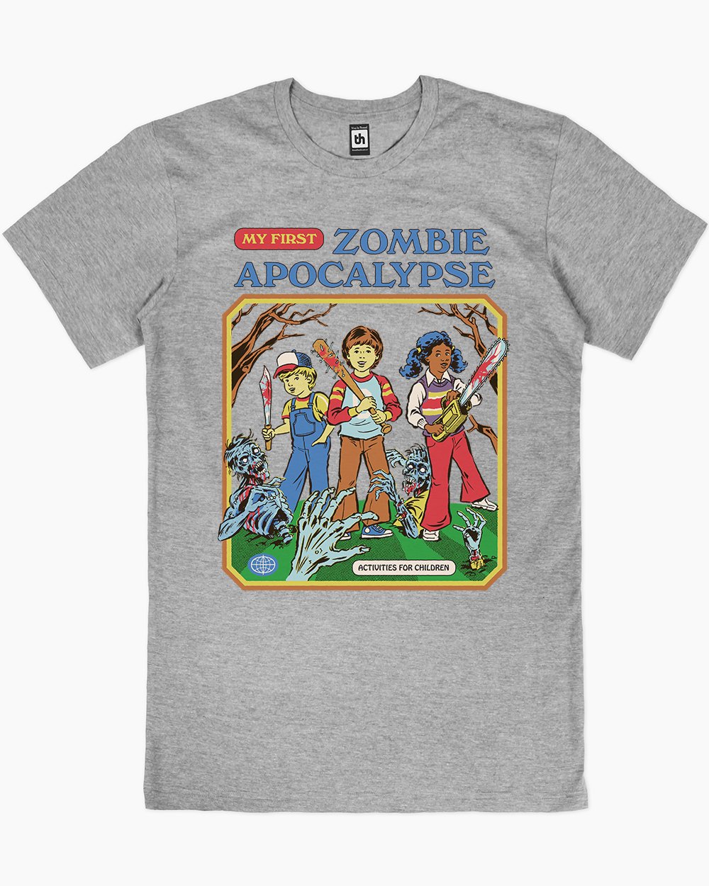 My First Zombie Apocalypse T-Shirt Europe Online #colour_grey