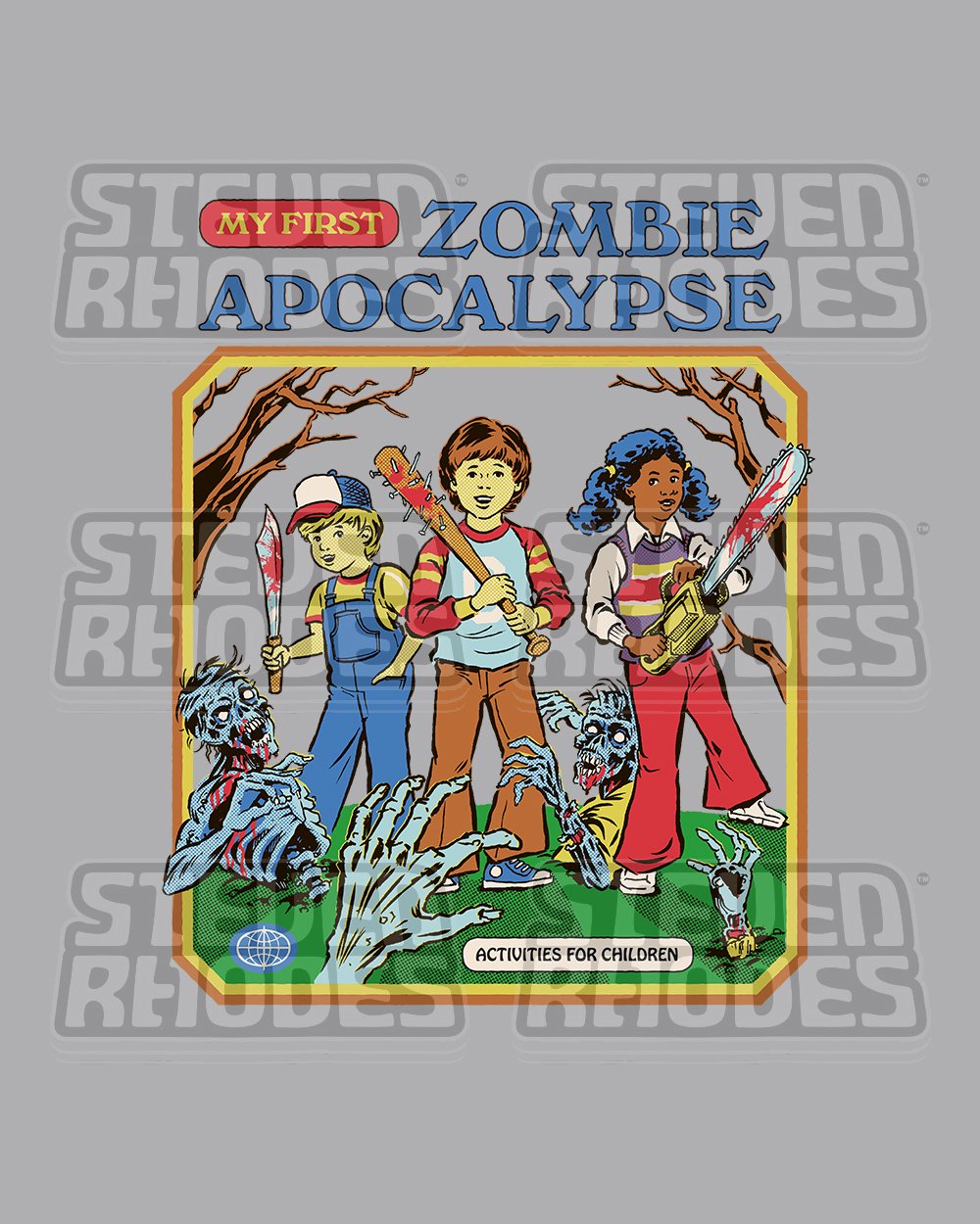 My First Zombie Apocalypse T-Shirt Europe Online #colour_grey