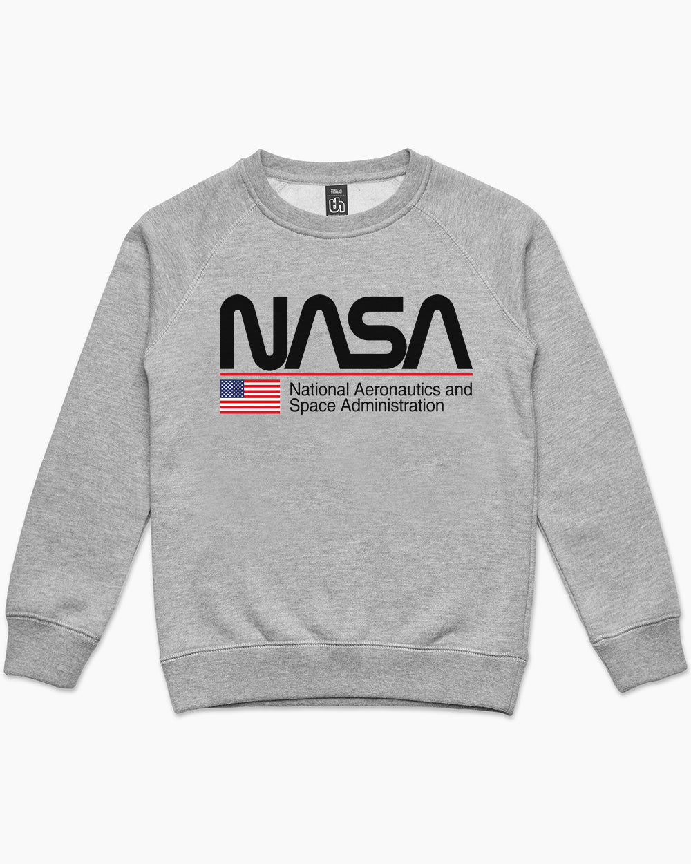 NASA US Kids Sweater Australia Online #colour_grey