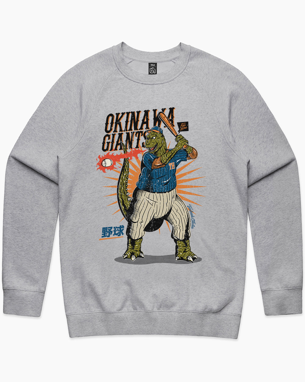 Okinawa Giants Sweater Europe Online #colour_grey
