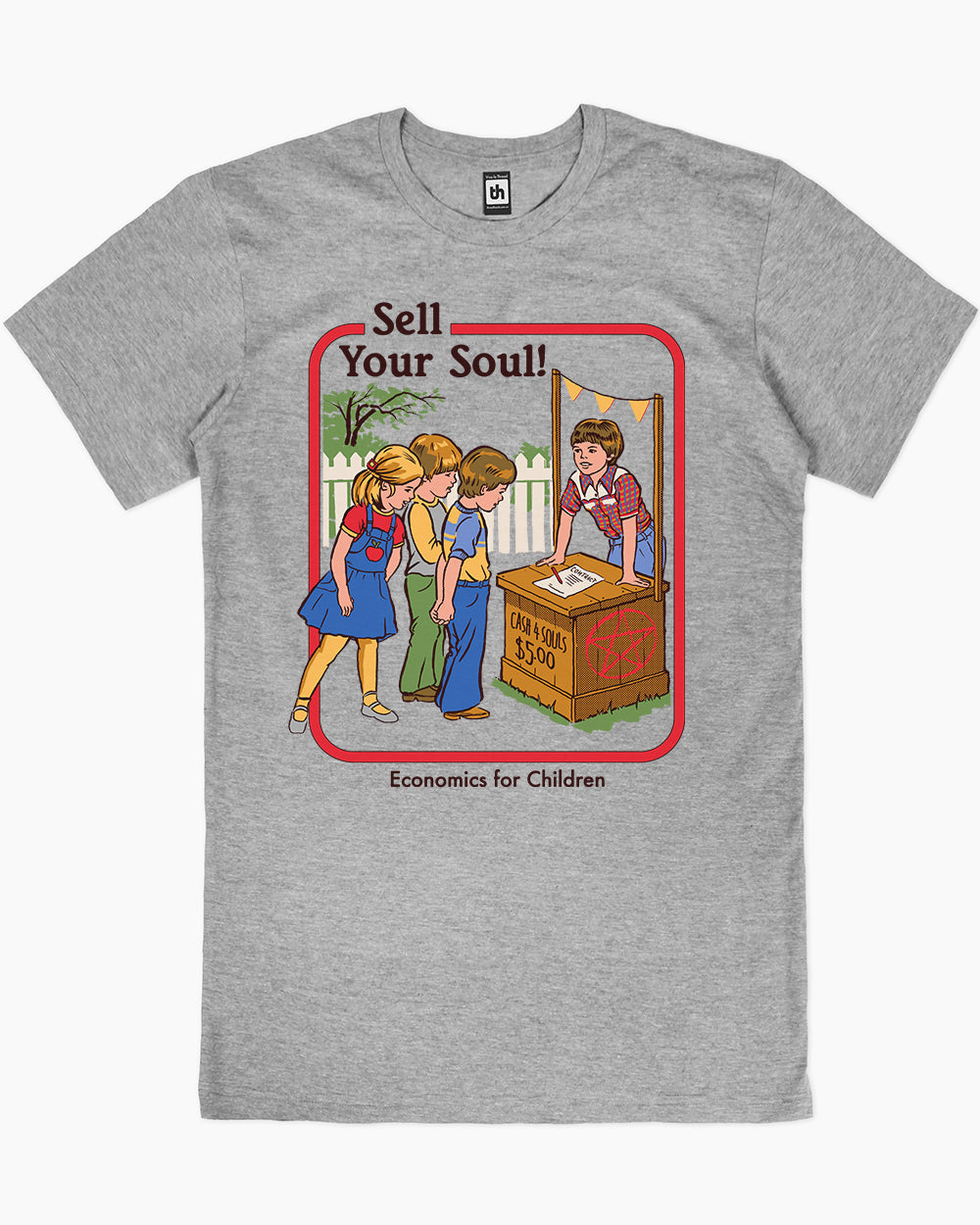 Sell Your Soul T-Shirt Europe Online #colour_grey