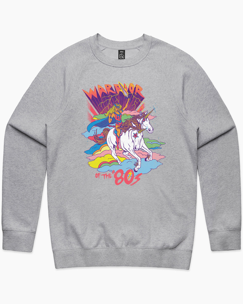 Warrior of the 80s Sweater Europe Online #colour_grey