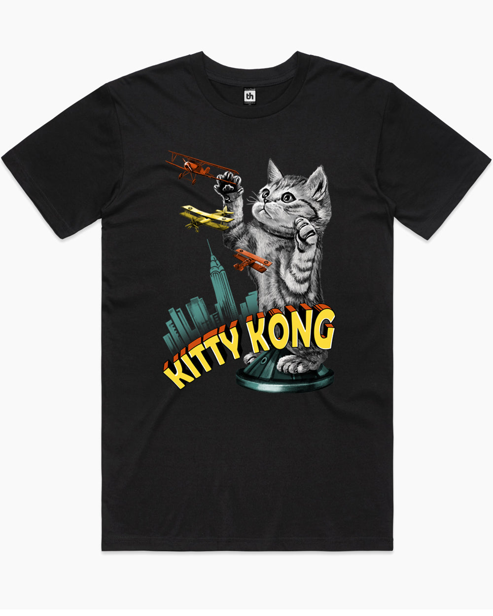 Kitty Kong T-Shirt Europe Online #colour_black