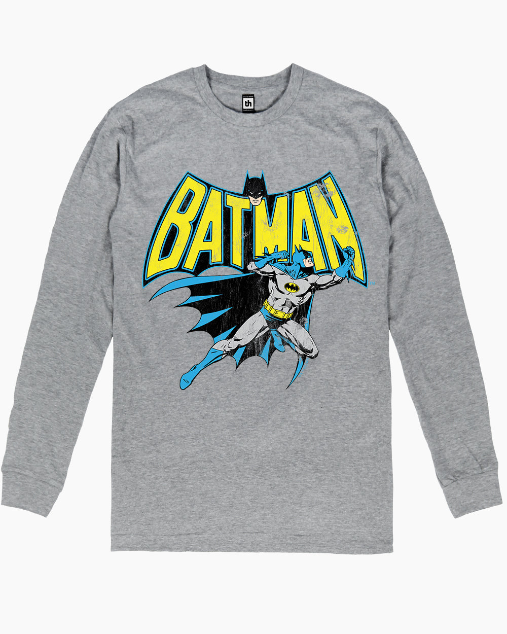 Bat Attack Logo Long Sleeve Australia Online #colour_grey