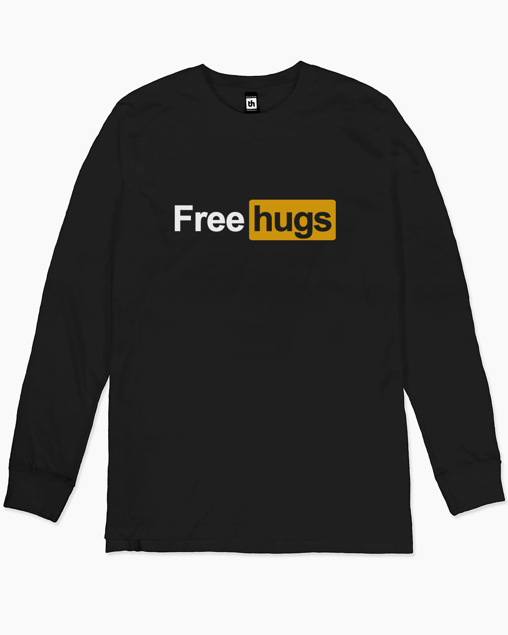 Free Hugs Long Sleeve Europe Online #colour_black
