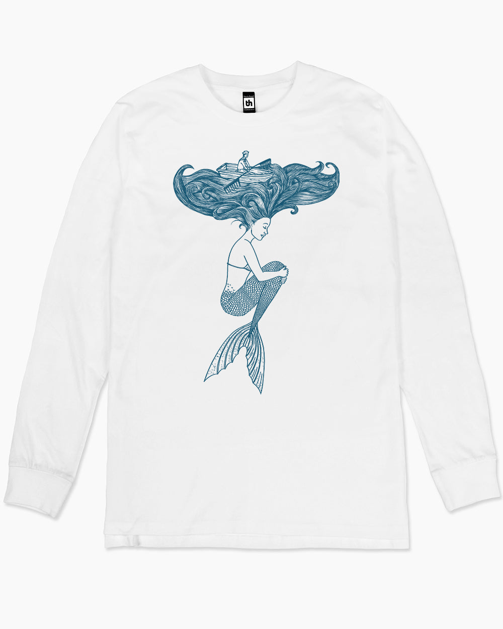 Mermaid Long Sleeve Europe Online #colour_white