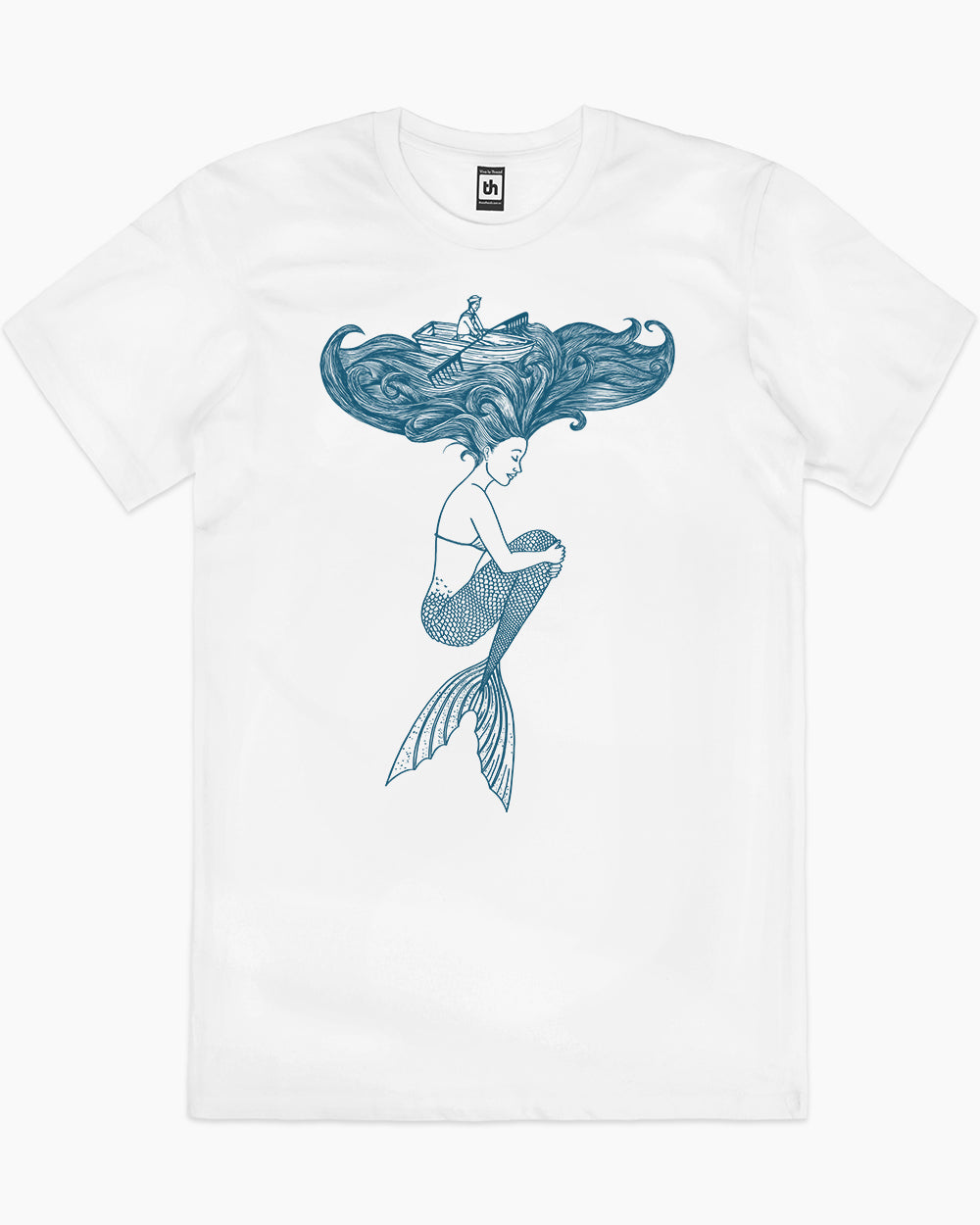 Mermaid T-Shirt Europe Online #colour_white