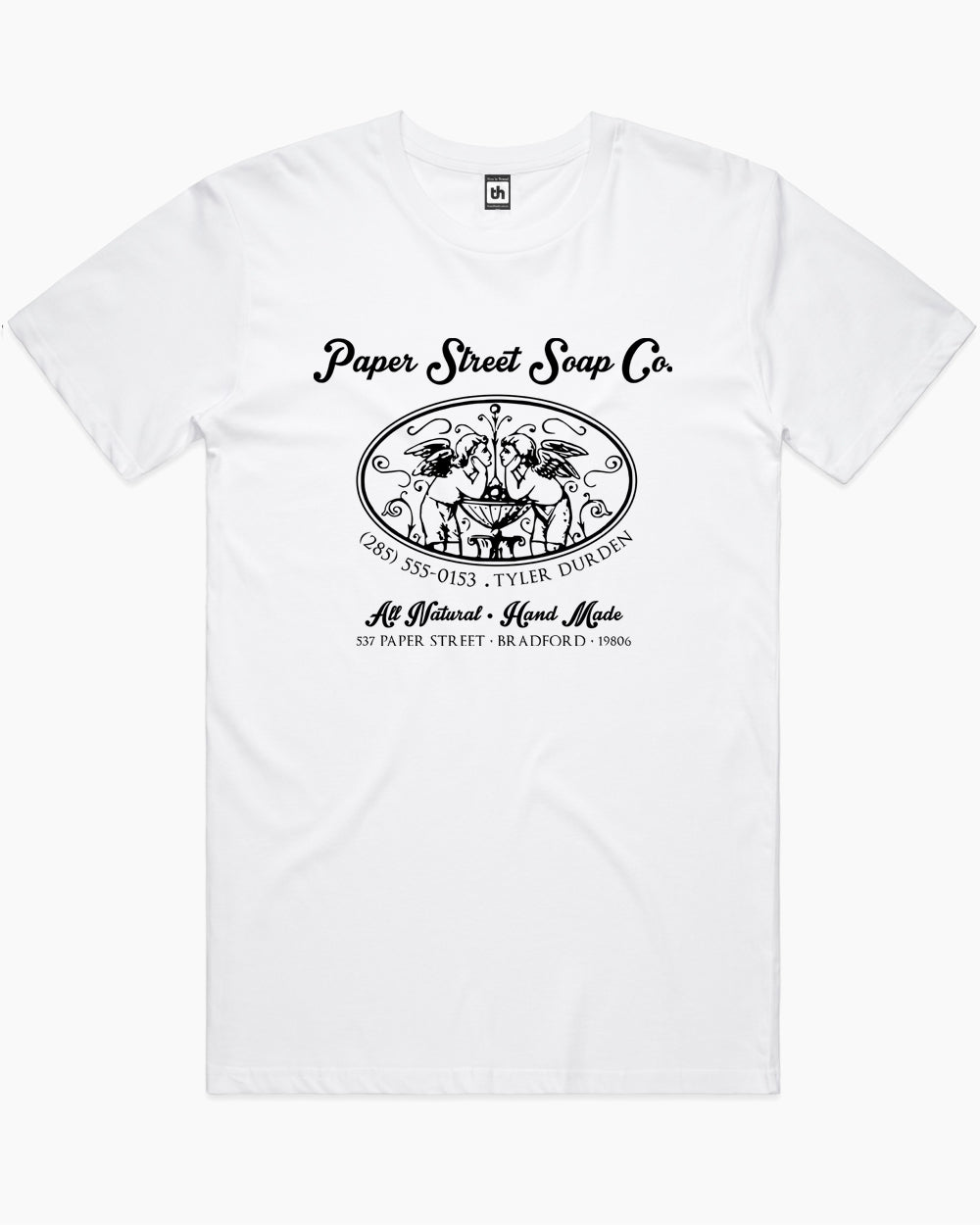 Paper Street Soap Co. Fight Club T-Shirt Europe Online #colour_white