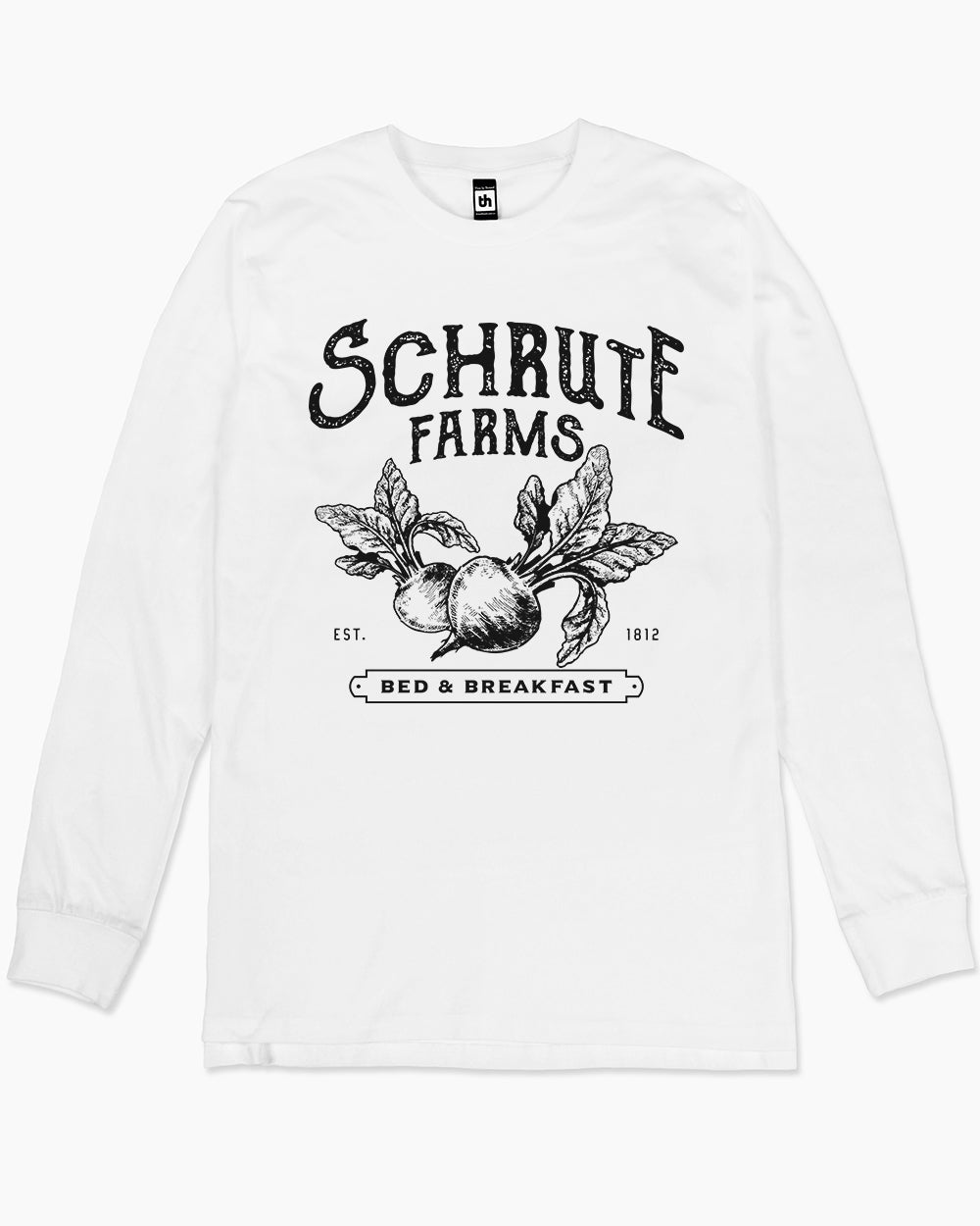 Schrute Farms Long Sleeve Europe Online #colour_white