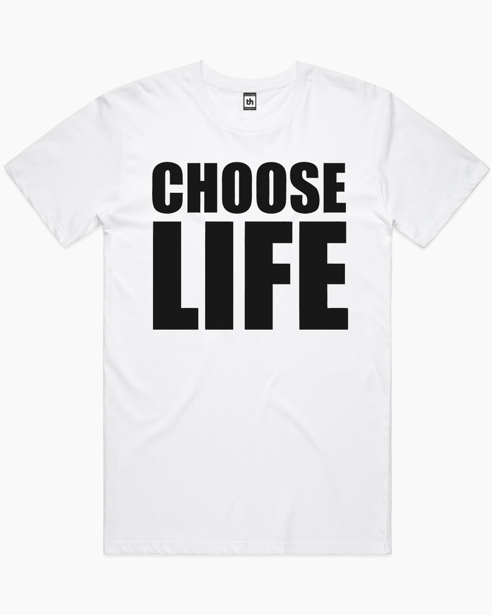 Choose Life T-Shirt Europe Online #colour_white