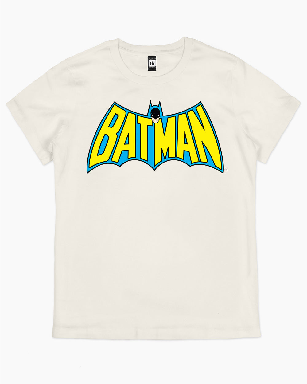Batman Batwing Logo T-Shirt Australia Online #colour_natural