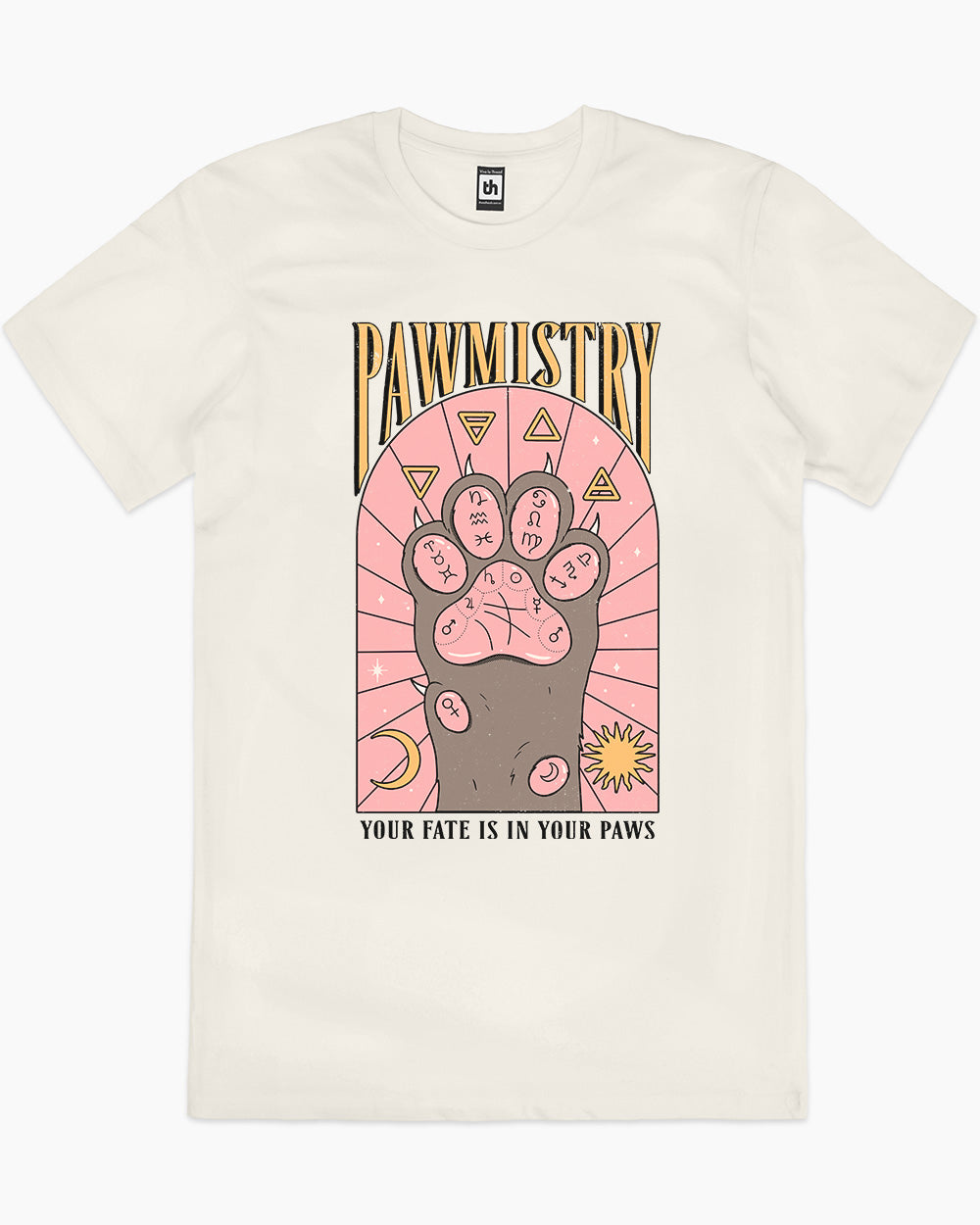 Pawmistry  T-Shirt Europe Online #colour_natural