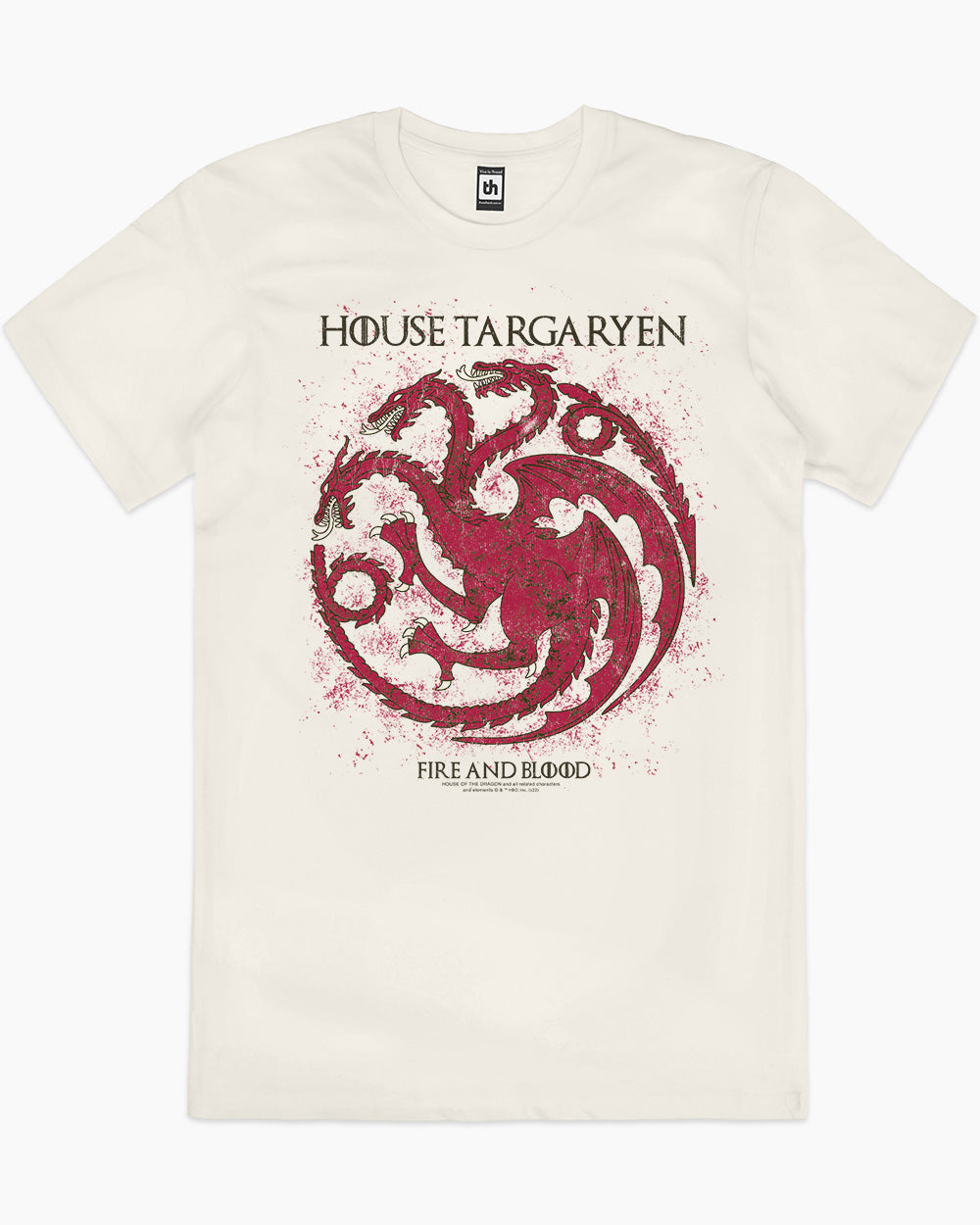Targaryen Sigil T-Shirt Australia Online #colour_natural