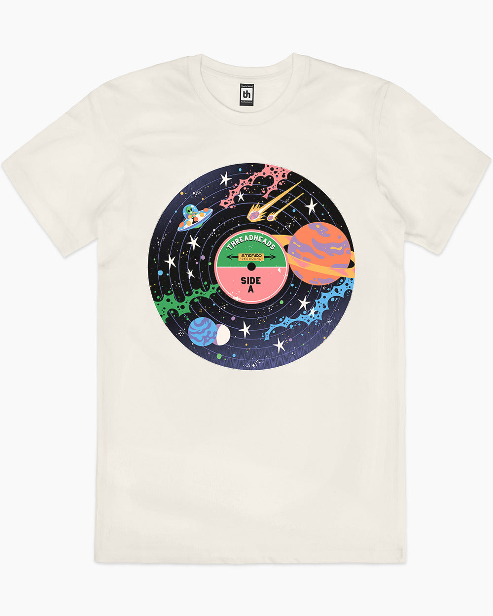 Vinyl Universe T-Shirt Europe Online #colour_natural