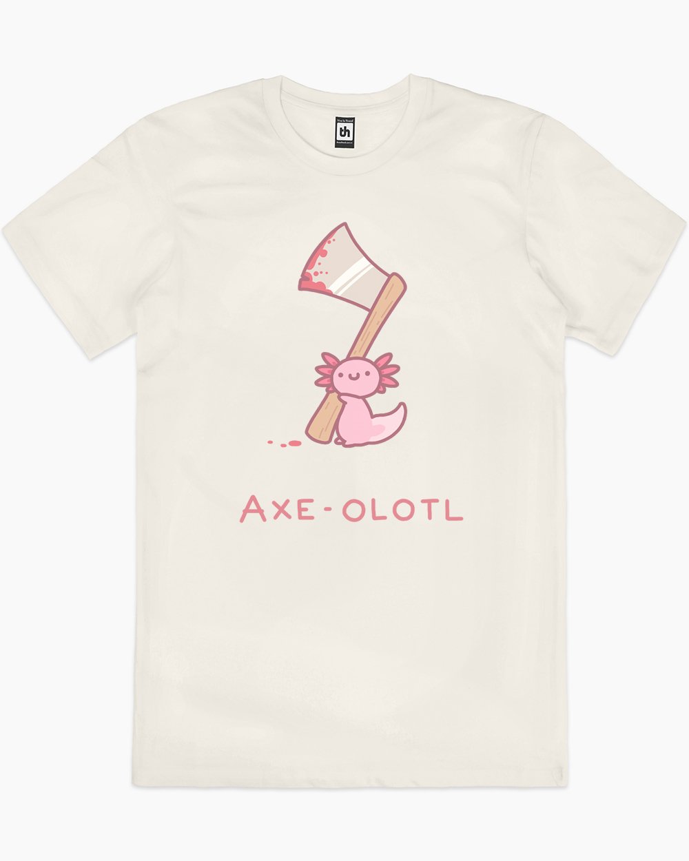 Axeolotl T-Shirt Europe Online #colour_natural