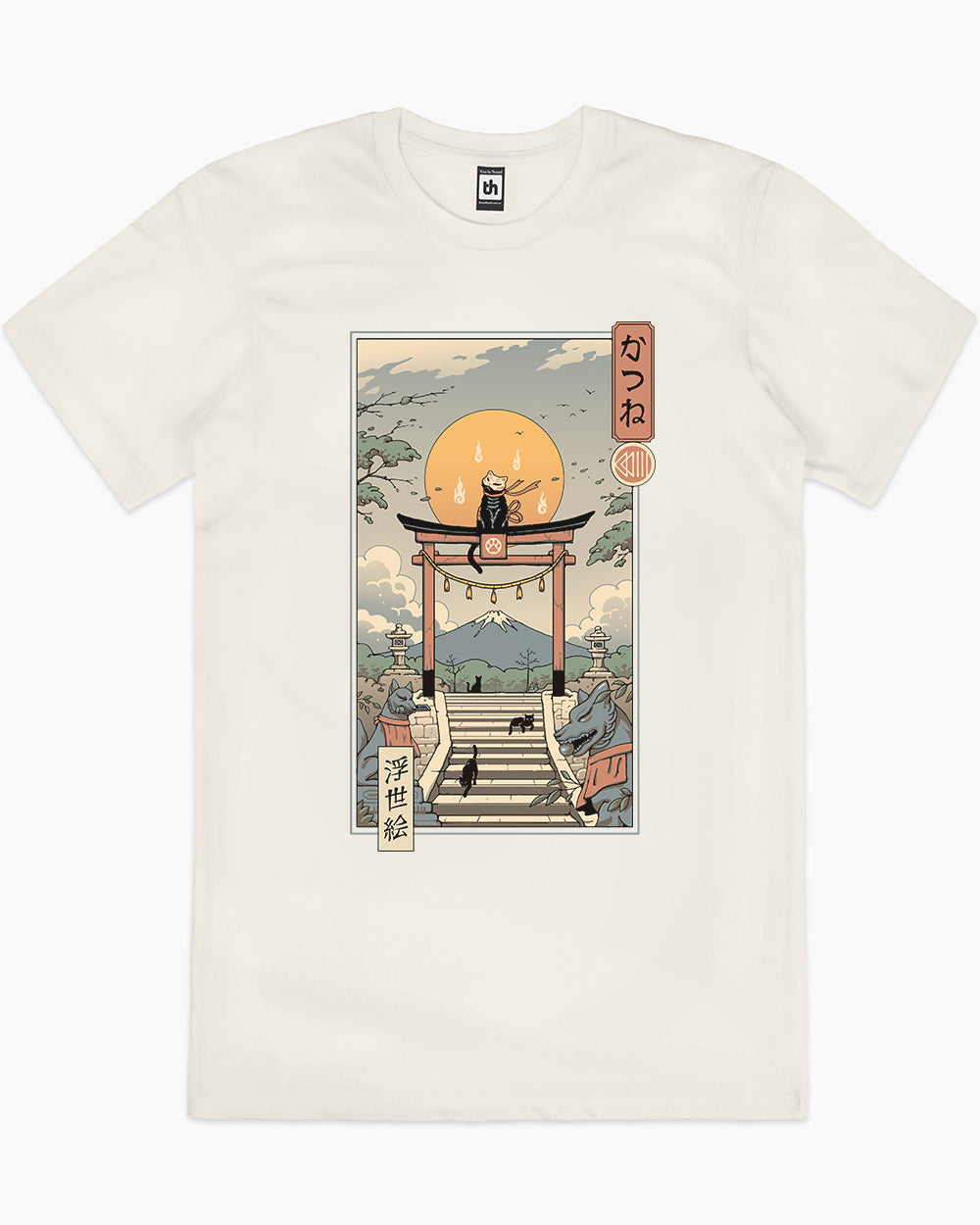 Catsune Inari T-Shirt Europe Online #colour_natural