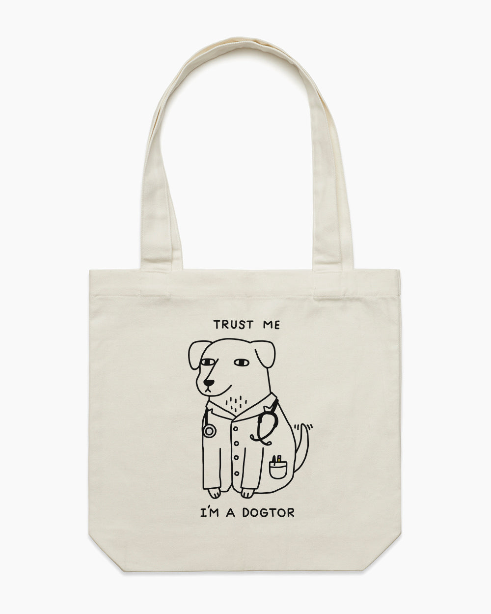 Dogtor Tote Bag Europe Online #colour_natural