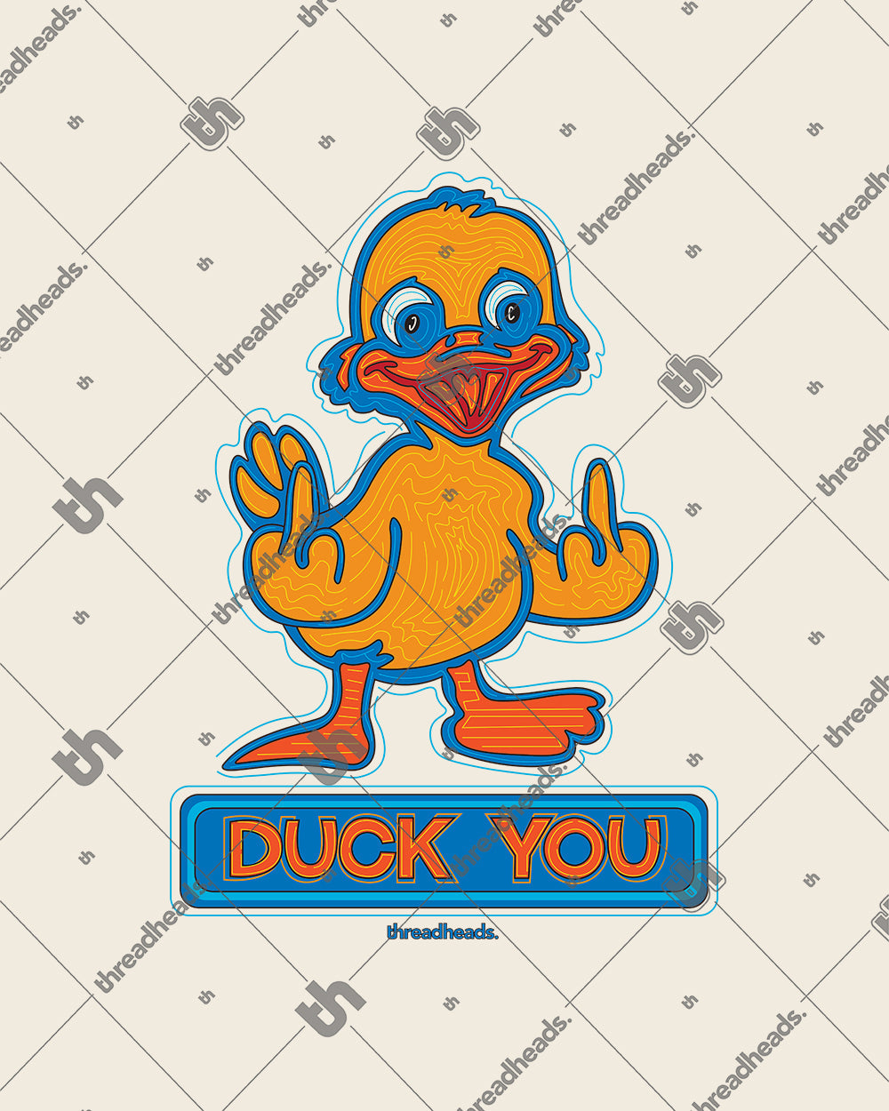 Duck You T-Shirt Europe Online #colour_natural