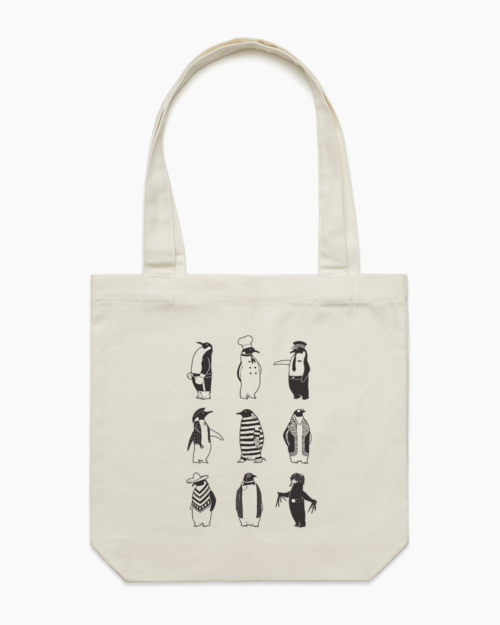 Know Your Penguins Tote Bag Europe Online #colour_natural