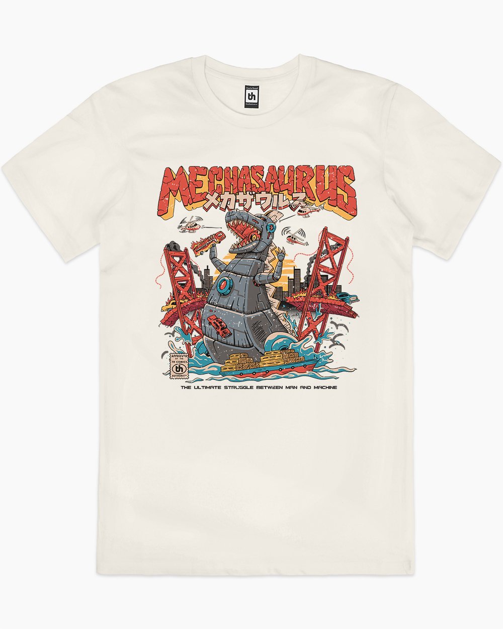 Mechasaurus T-Shirt Europe Online #colour_natural