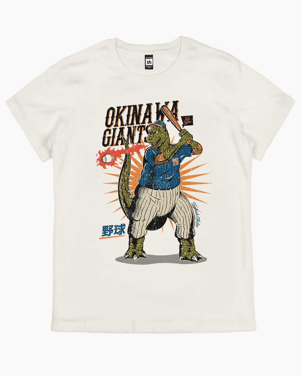 Okinawa Giants T-Shirt Australia Online #colour_natural
