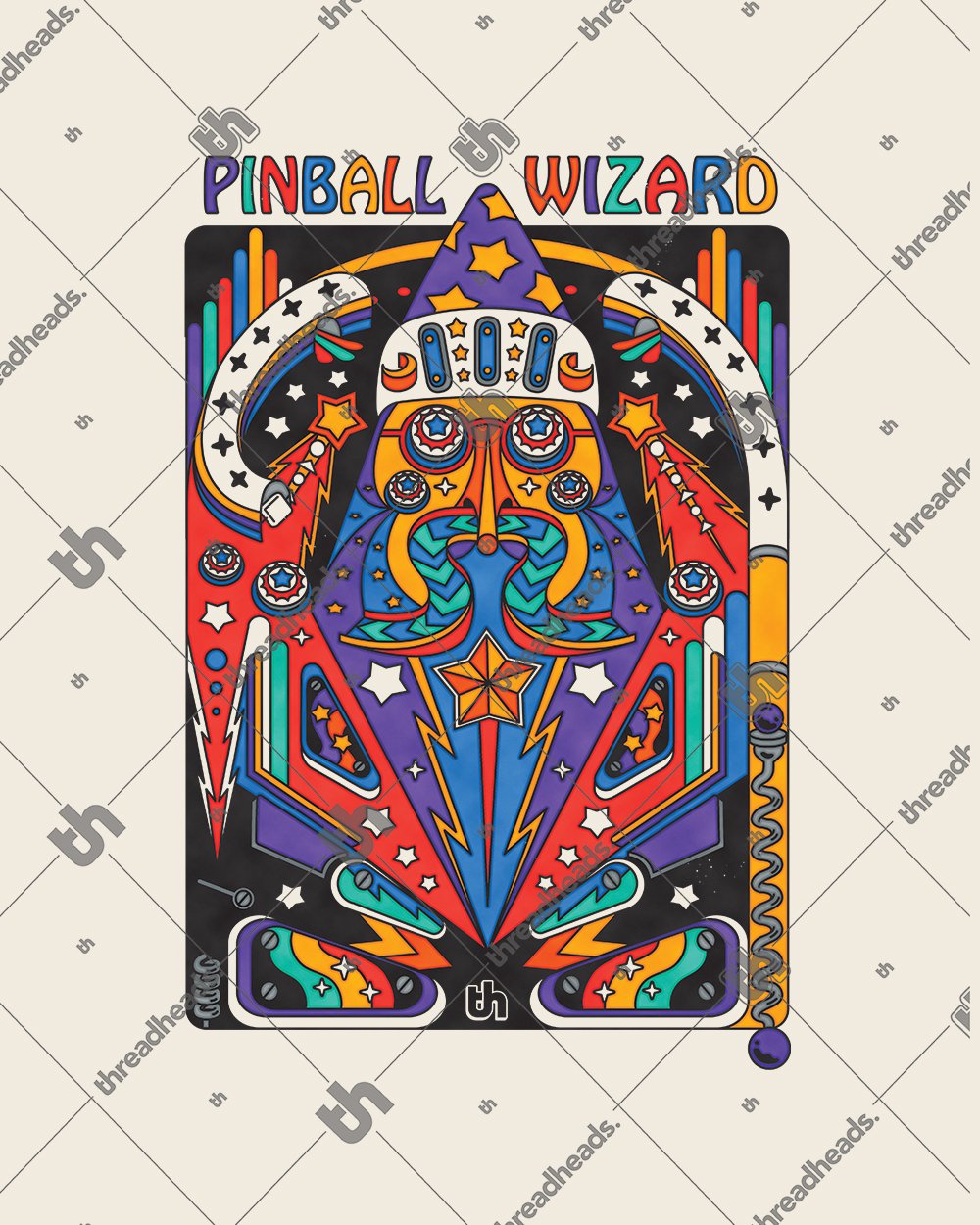 Pinball Wizard T-Shirt Europe Online #colour_natural