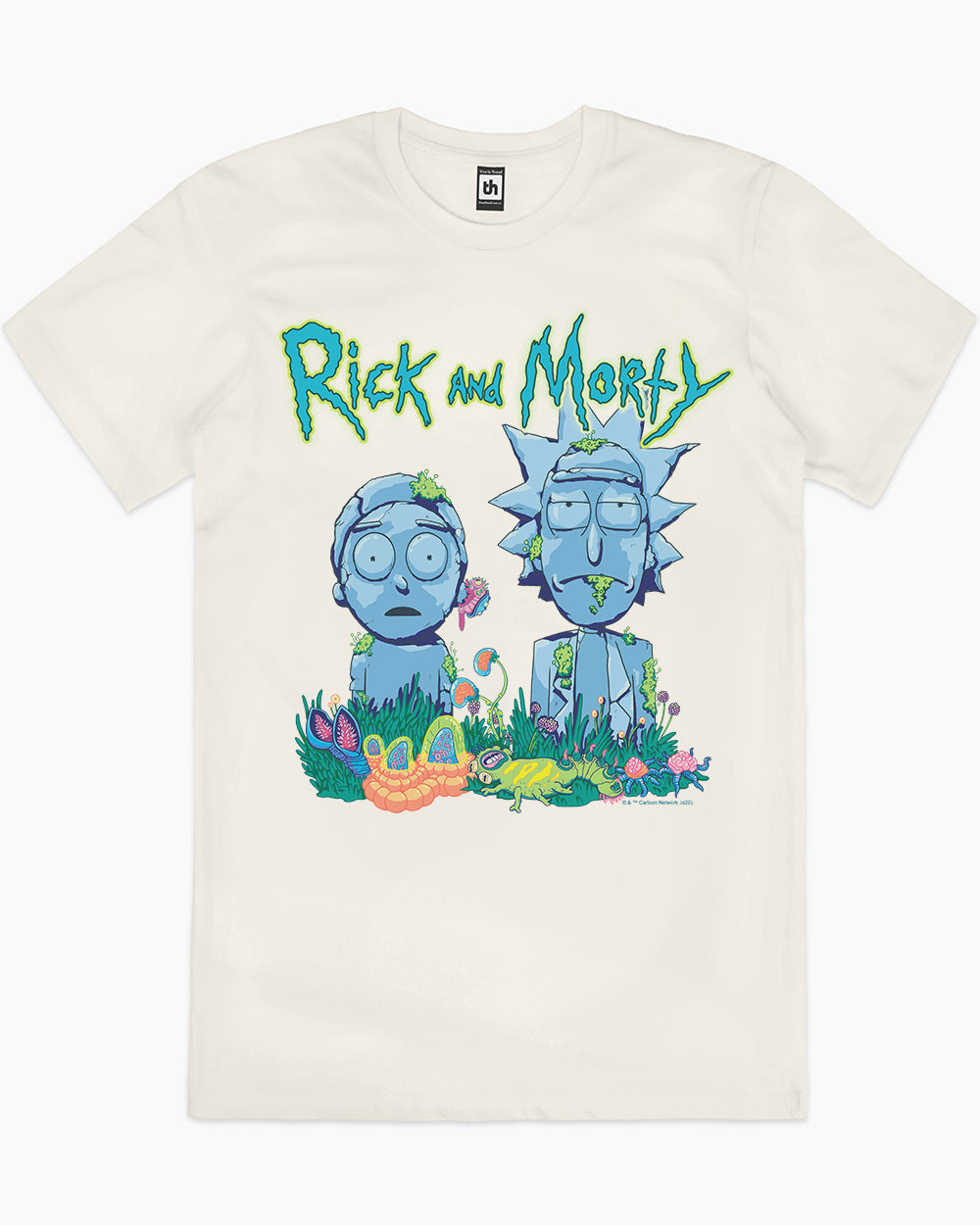 Rick and Morty Statues T-Shirt Australia Online #colour_natural
