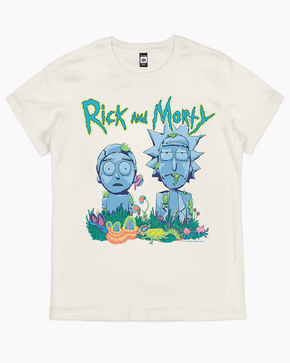 Rick and Morty Statues T-Shirt Australia Online #colour_natural
