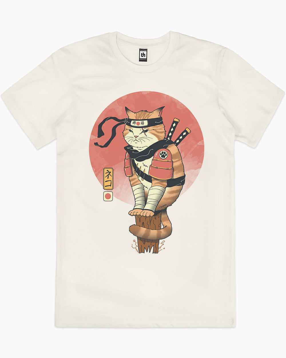 Shinobi Cat T-Shirt Europe Online #colour_natural