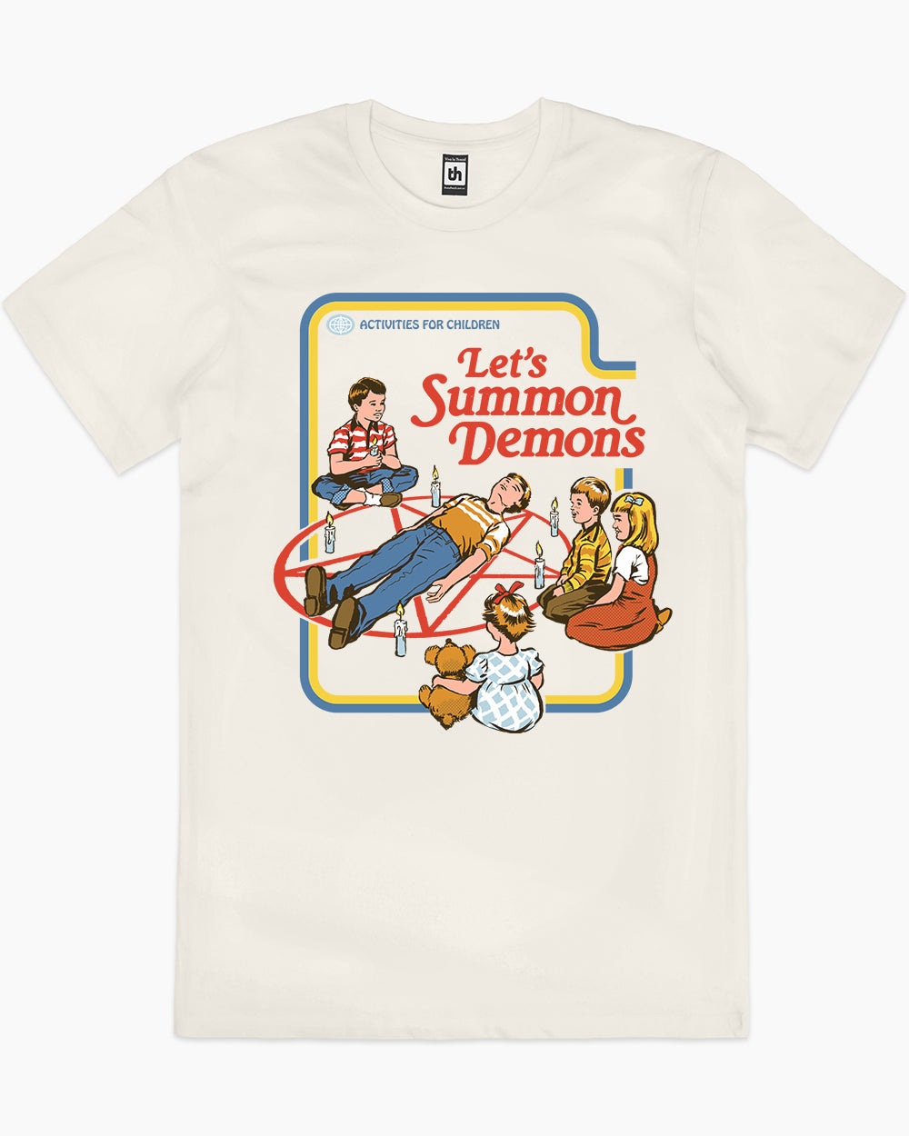 Let's Summon Demons T-Shirt Europe Online #colour_natural
