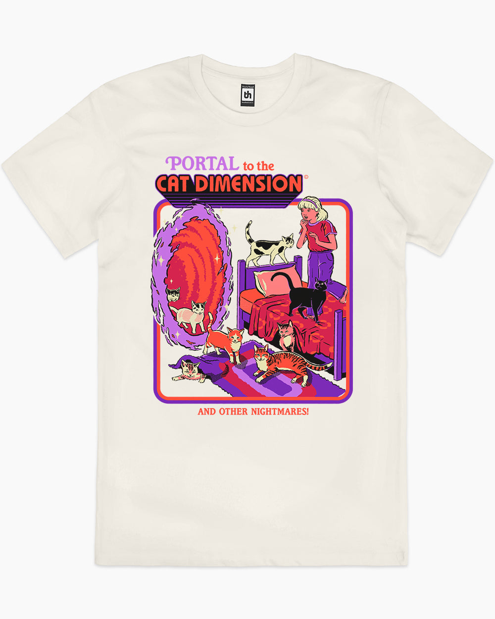 The Cat Dimension T-Shirt Europe Online #colour_natural