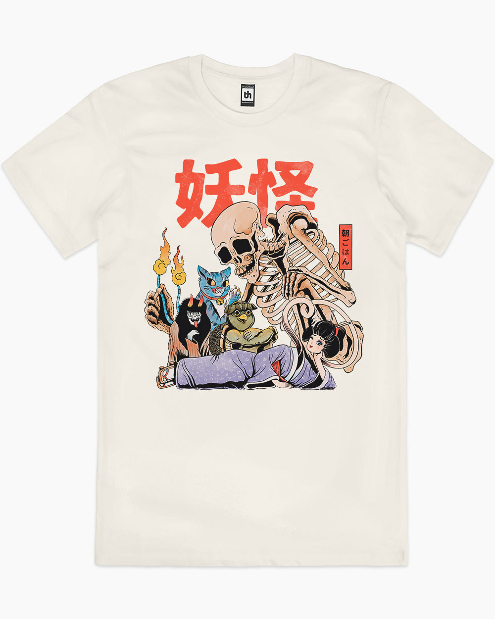 The Yokai Club T-Shirt Europe Online #colour_natural