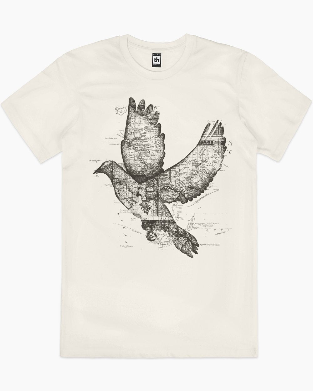 Wanderlust Bird T-Shirt Europe Online #colour_natural